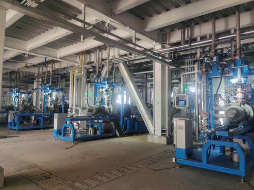 2016年から2022年 石油化学大手企業3社に600,000t/aのエクストルーショングラナレーションラインの供給