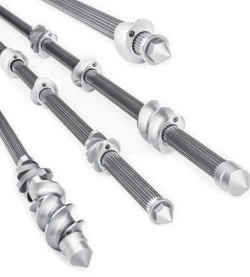 10 - 120mm Diaの押出機シャフト、対ねじ押出機の要素500 - 9000mmの長さ