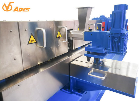 Good price 取付けられた押出機機械は最高速度100kg/Hに与える柵のCaCO3の滑走と分けます オンライン