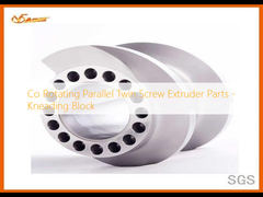 Co Rotating Parallel Twin Screw Extruder Parts - Kneading Block
