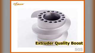 二軸押出機混練ブロックの品質