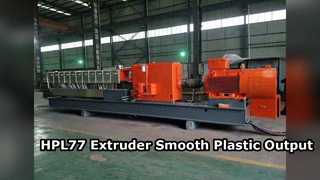 二軸押出機 HPL77 一般プラスチックコンパウンド